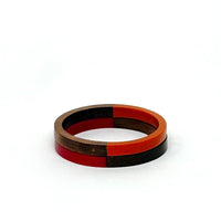 Wood and Resin Bangles Set