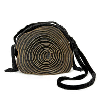 Zipper Rosette Velvet Bag