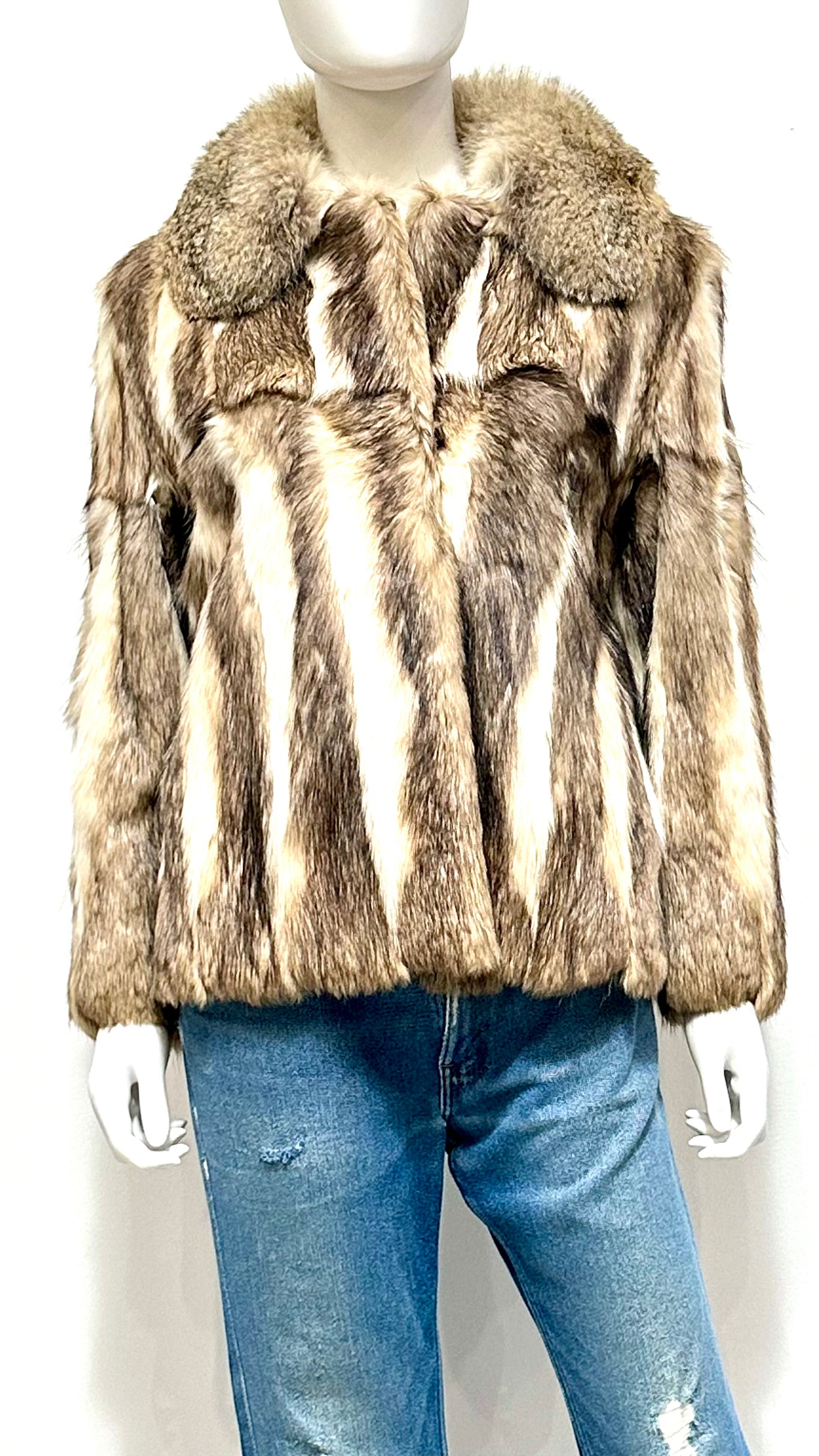 Myer Fur Jacket Via Davia Vintage