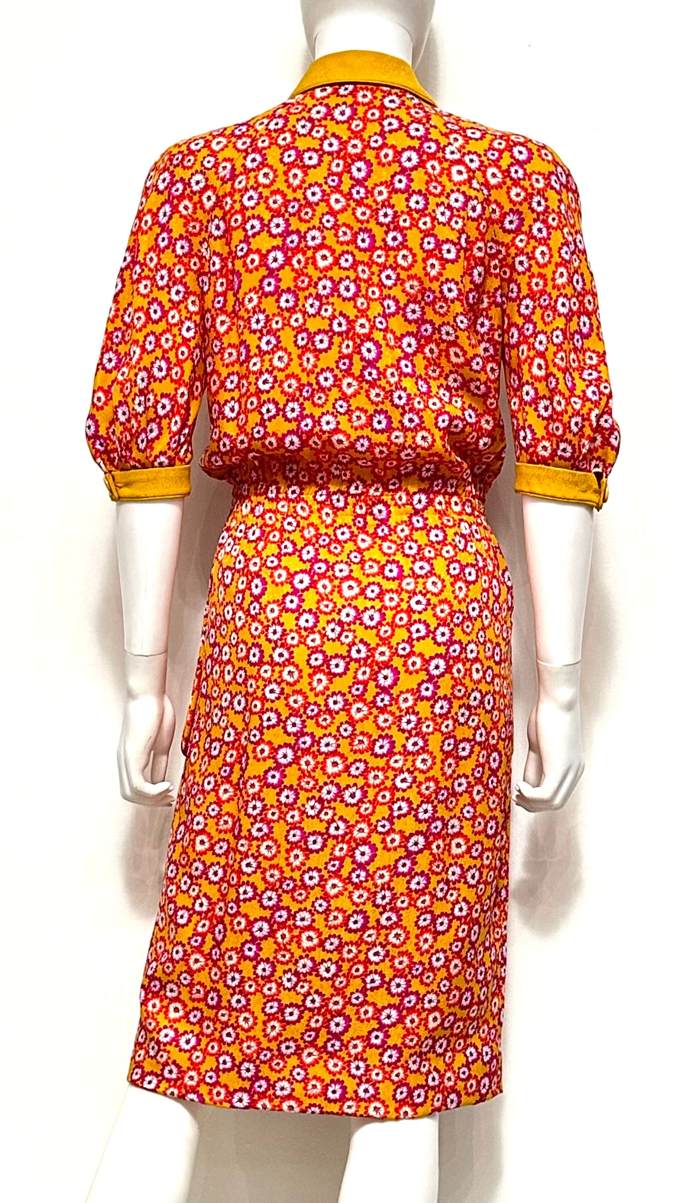 Valentino Silk Floral Dress Via Davia Vintage Valentino Silk Floral Dress Via Davia Vintage