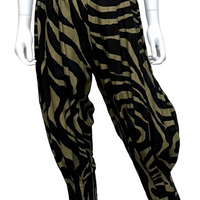 Norma Kamali Animal Print Pants