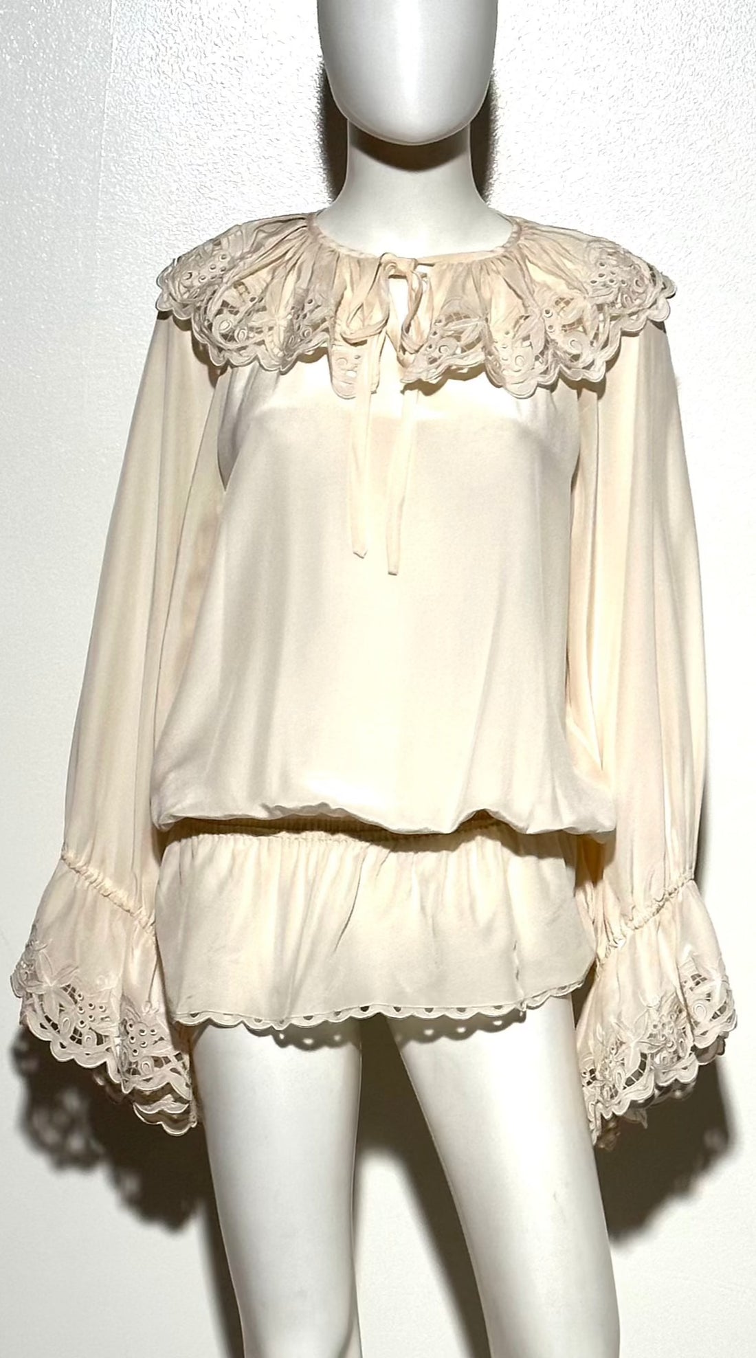 Hand-Embroidered Blouse