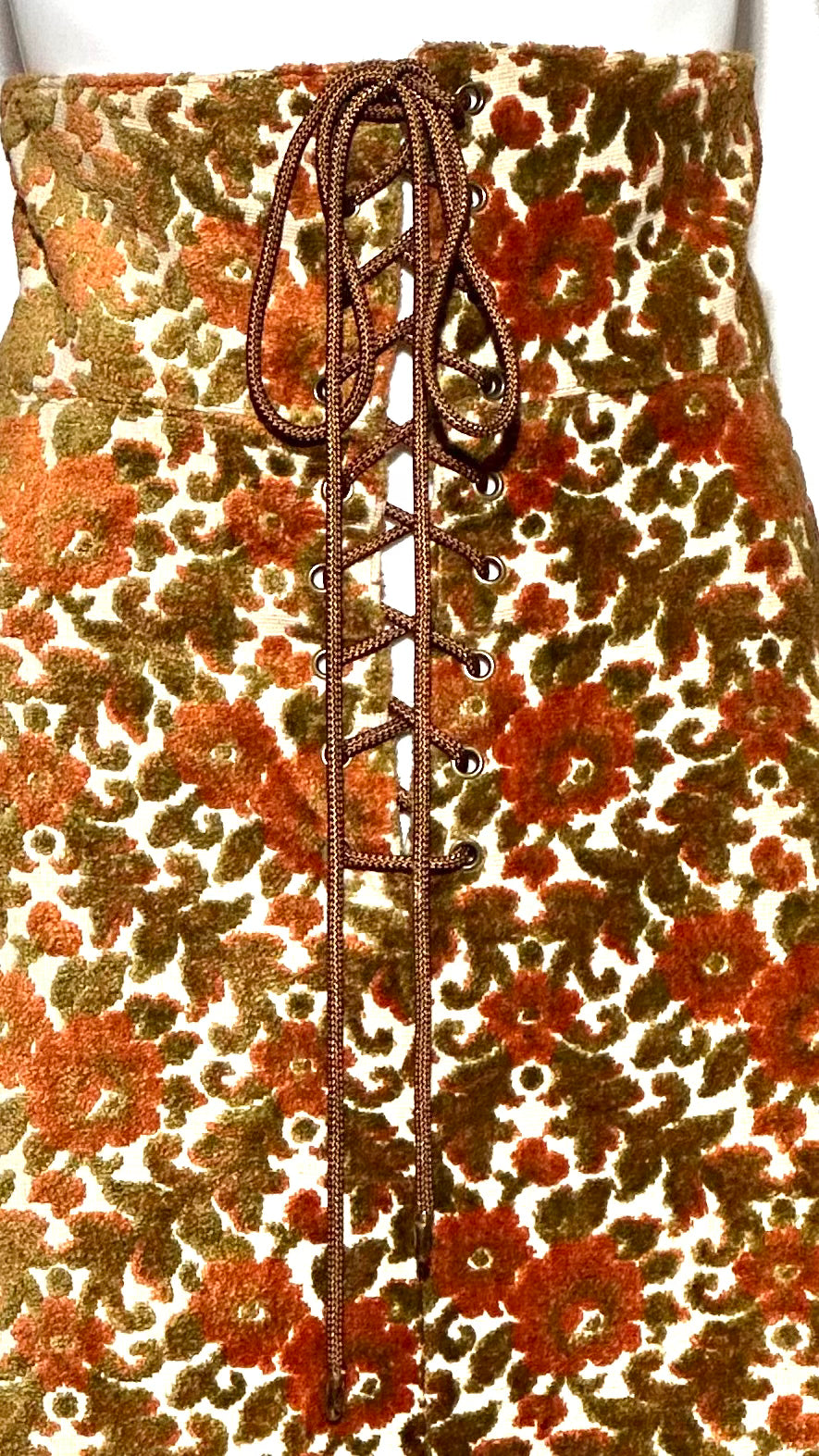 Carpet Bag Corset Skirt