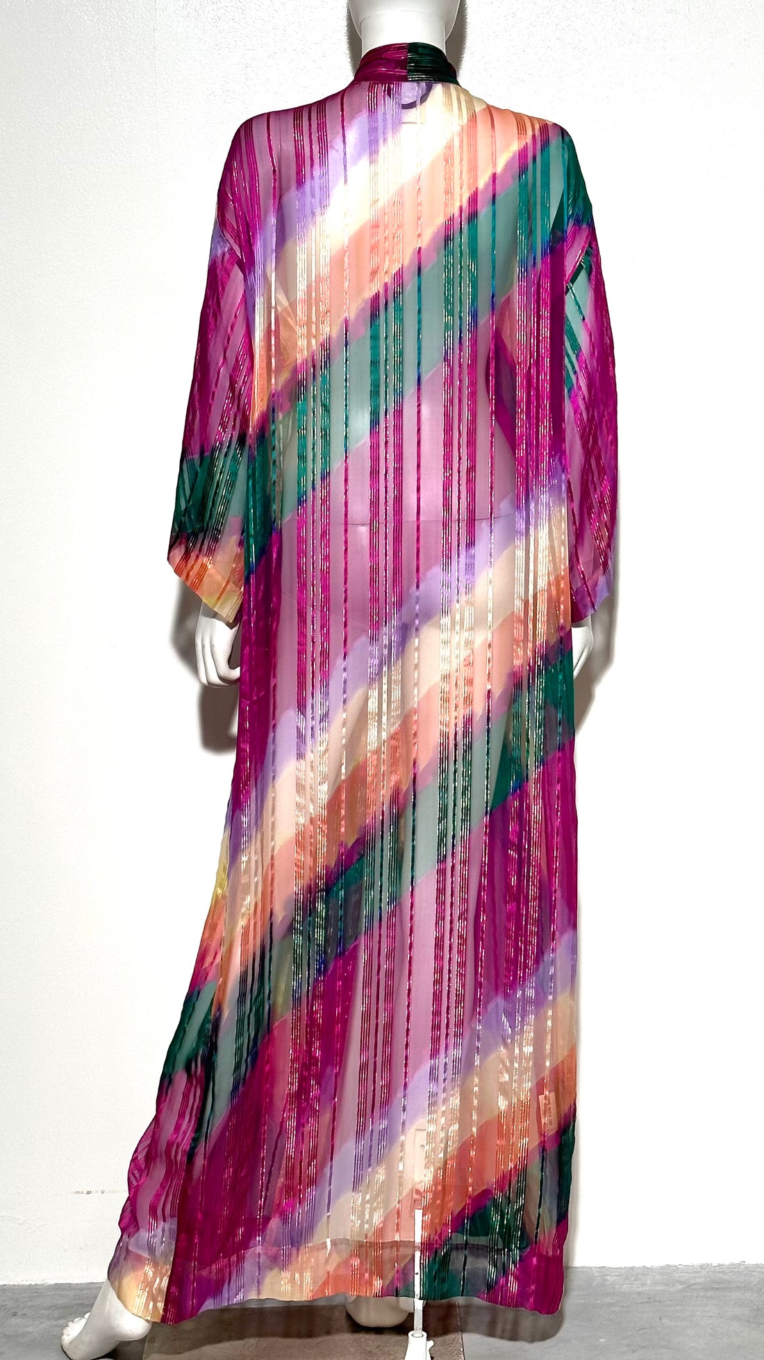 Petals Silk Robe