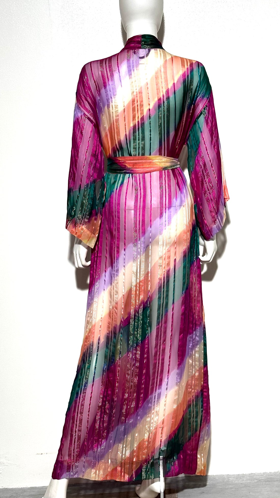 Petals Silk Robe