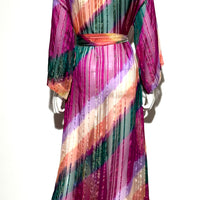 Petals Silk Robe