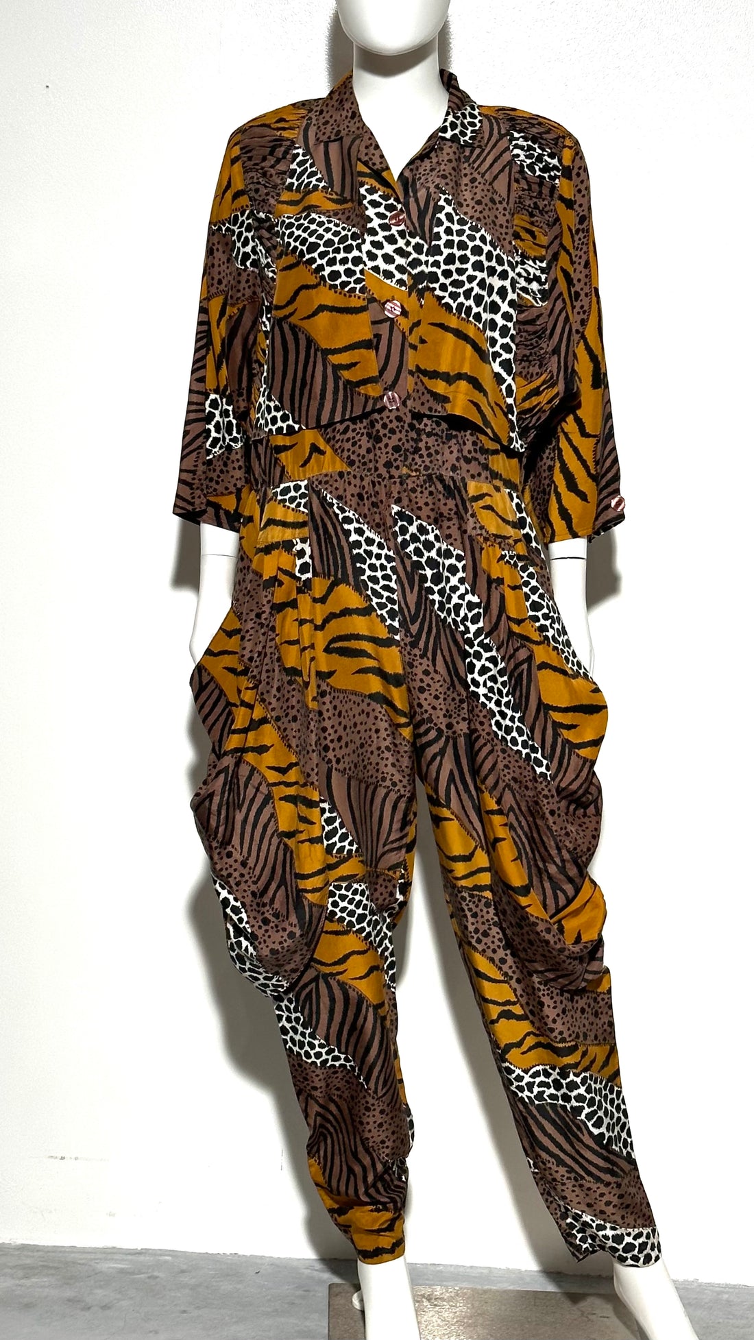 Yessica Silk Jumpsuit