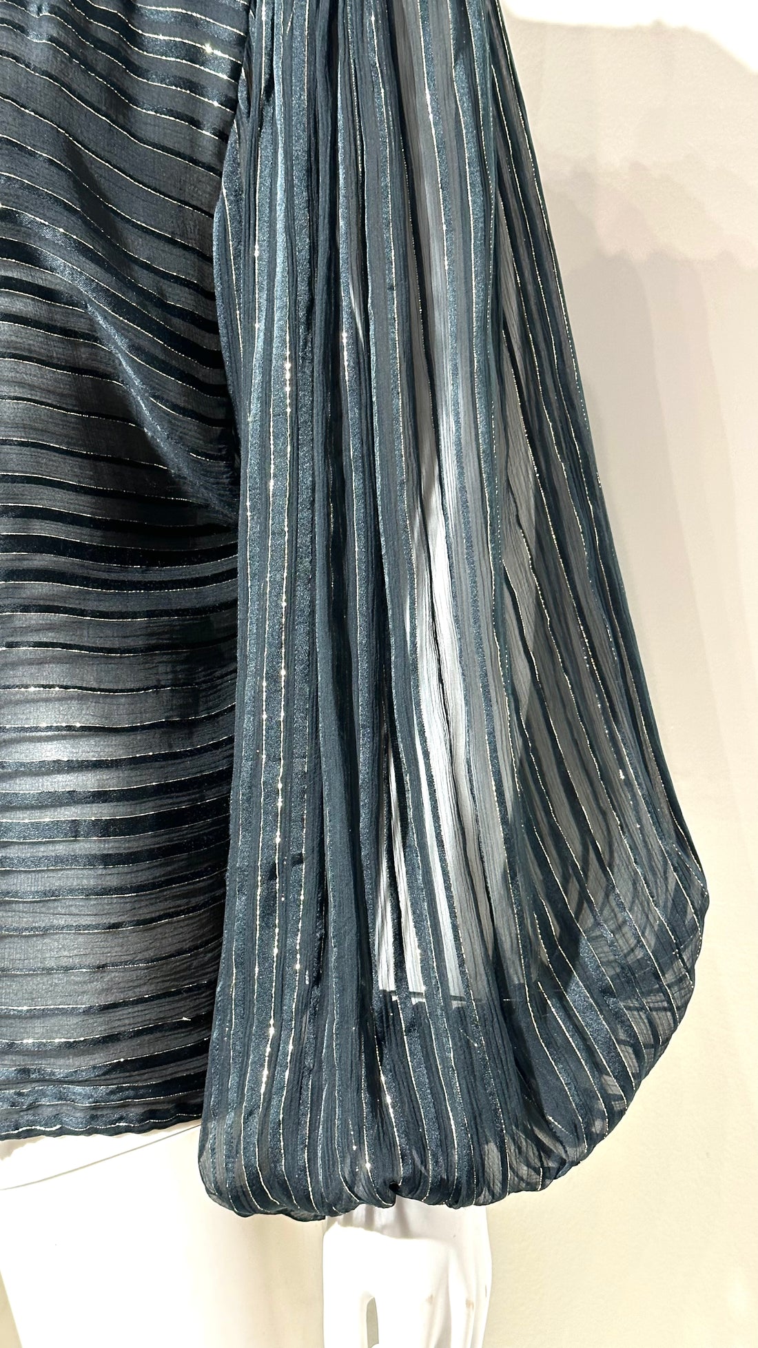 Black Silk Blouse