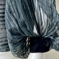 Black Silk Blouse