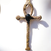 Necklace and Ankh Pendant