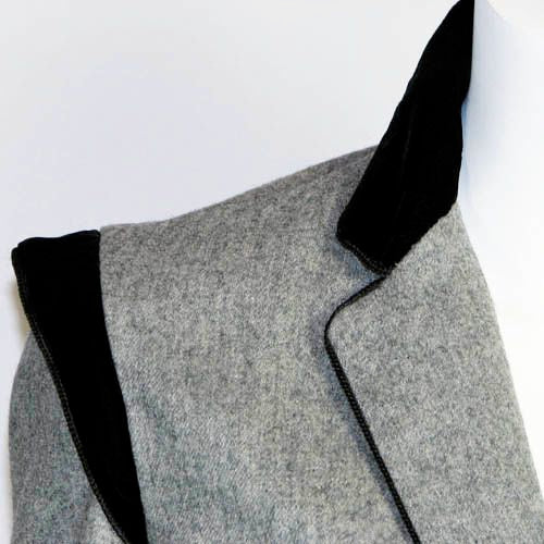 80s Albert Capraro Coat Dress