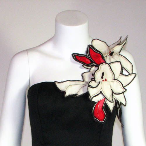 vintage lillie rubin dress 80s Lillie Rubin Dress – Via Davia Vintage
