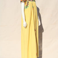 70s Oaxacan Smock Dress