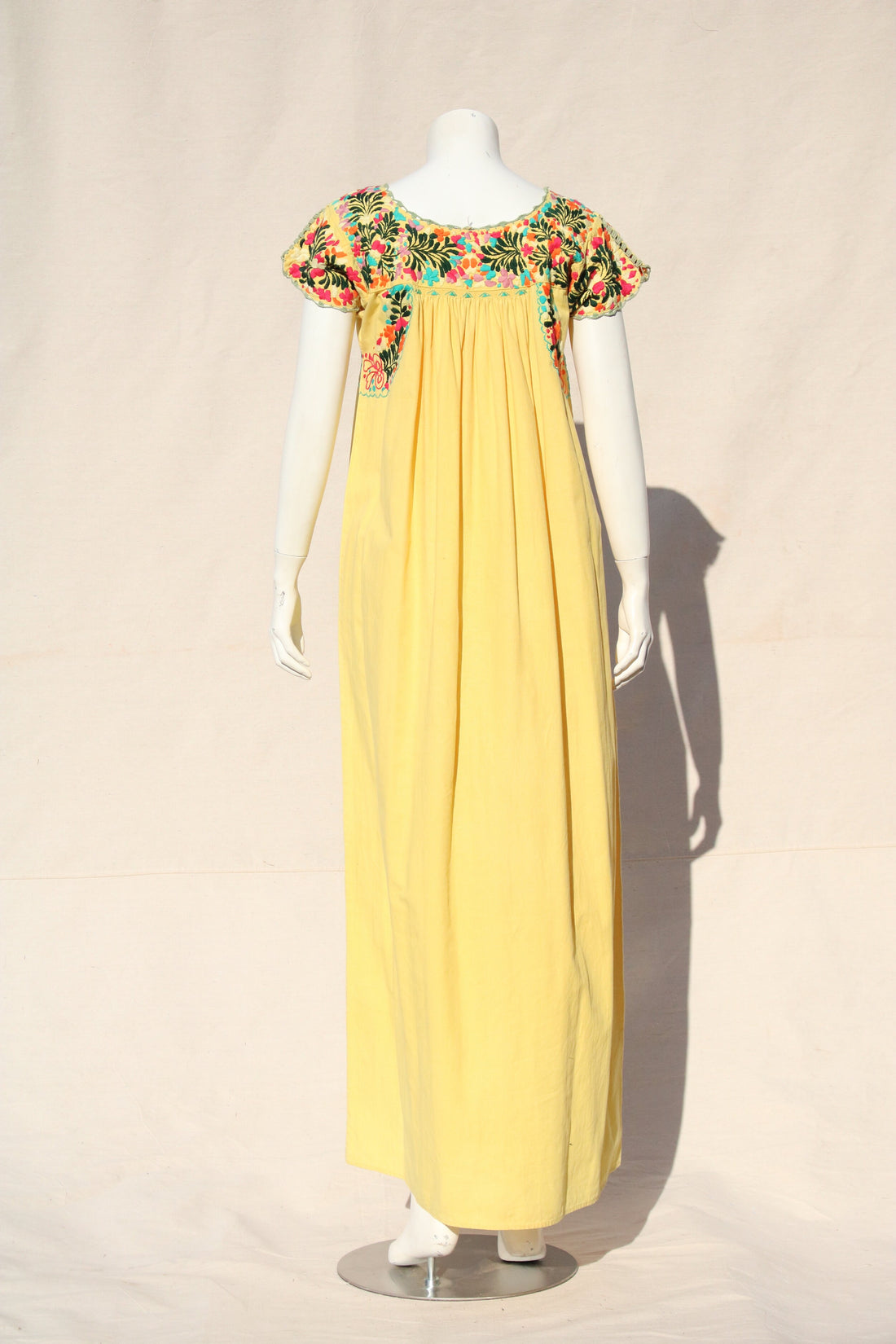 70s Oaxacan Smock Dress
