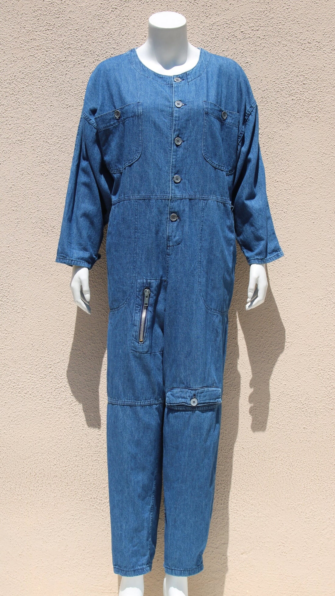 80s Denim Jumpsuit