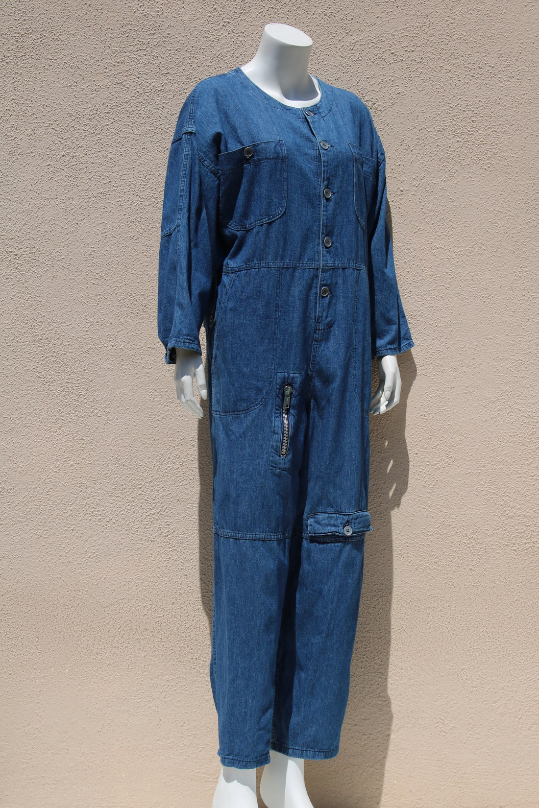 80s Denim Jumpsuit