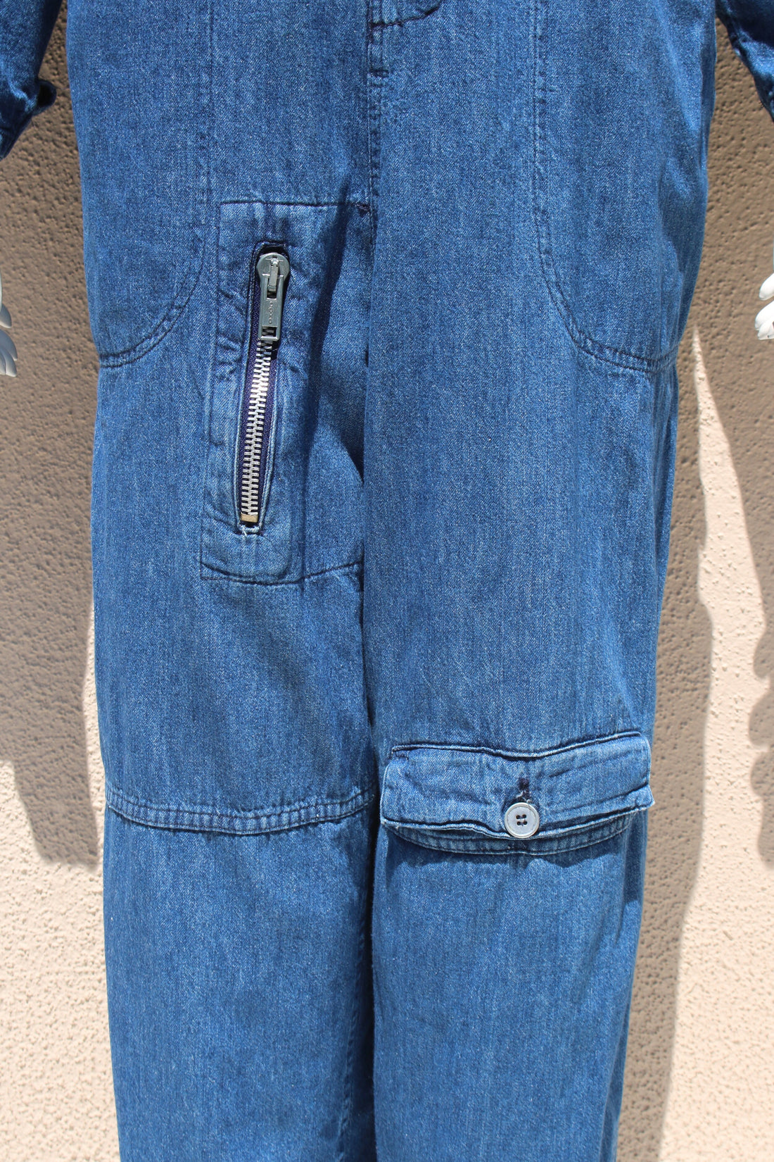 80s Denim Jumpsuit