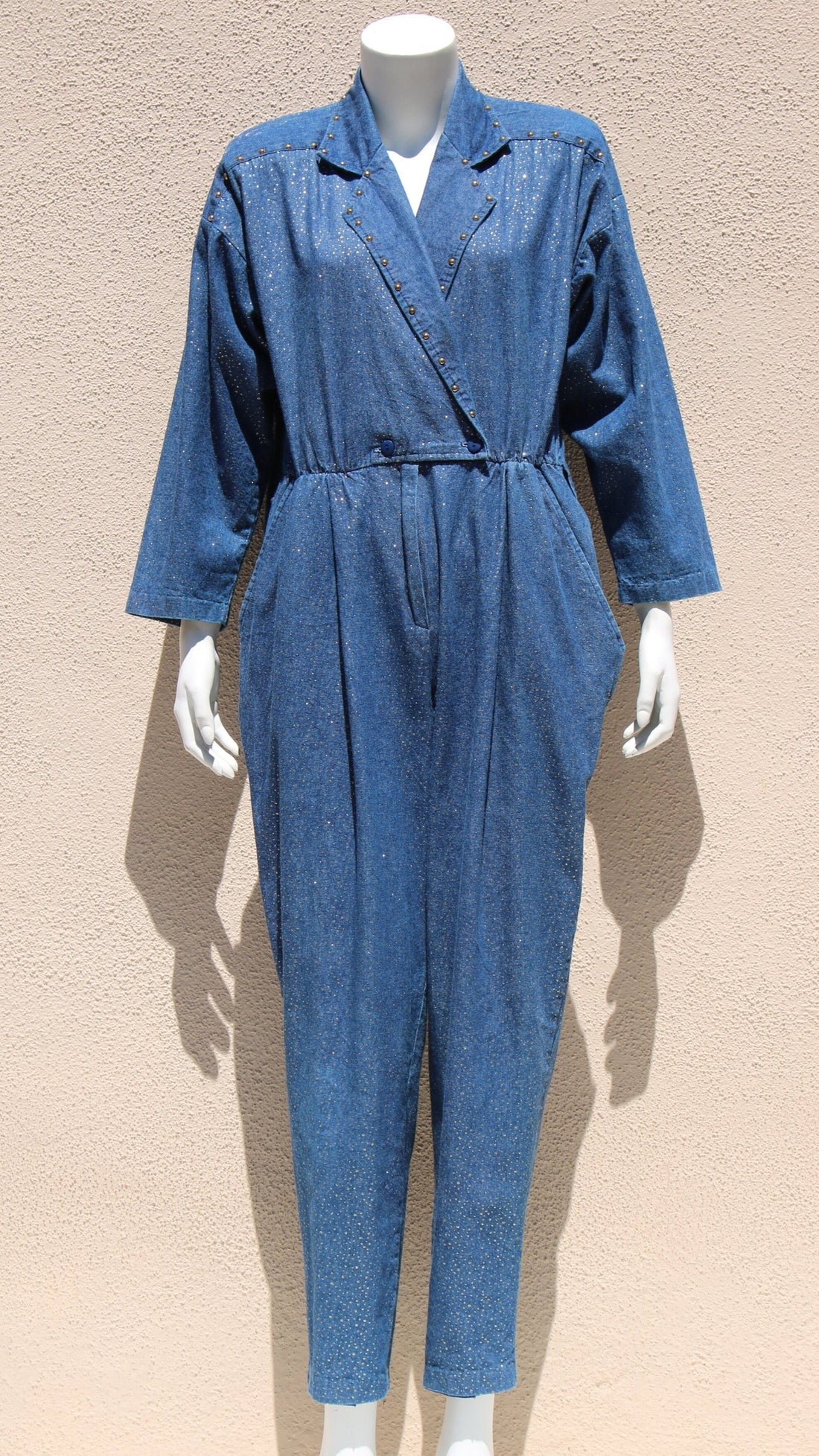 80s Or-lee Denim Jumpsuit