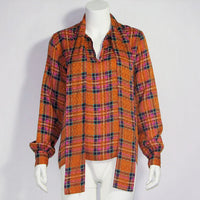 70s YSL Rive Gauche Blouse