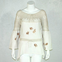70s Bird Print Tunic