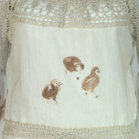 70s Bird Print Tunic