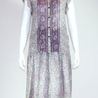 70s Indian Print Skirt Set
