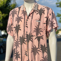 80s Palm Tree Print Shirt