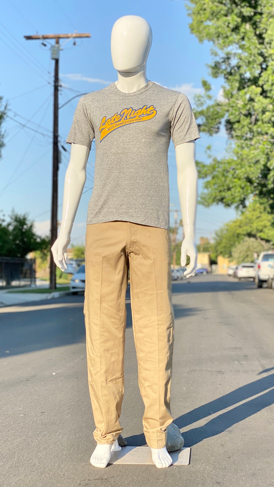 David Letterman T-shirt