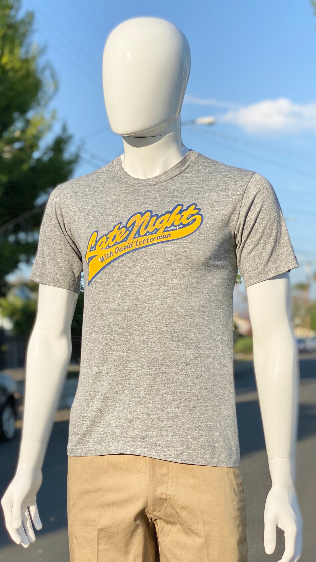 David Letterman T-shirt