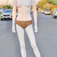 70s Leopard Print Gown