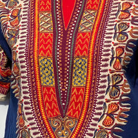 60s Dashiki Shift Dress