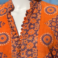 70s Cotton Tunic Dress