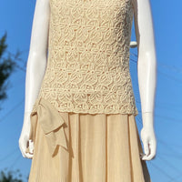 60s Crochet Dress