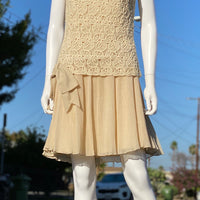 60s Crochet Dress