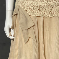 60s Crochet Dress