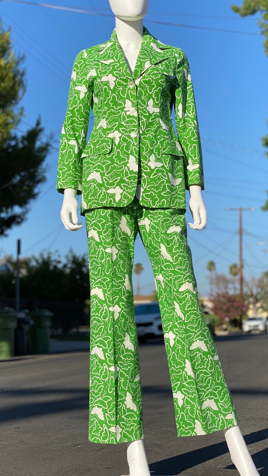 Green Butterfly Suit