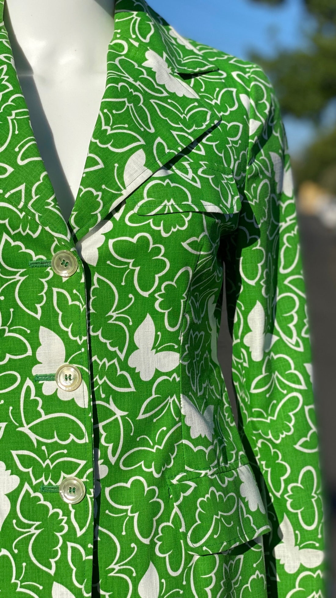 Green Butterfly Suit