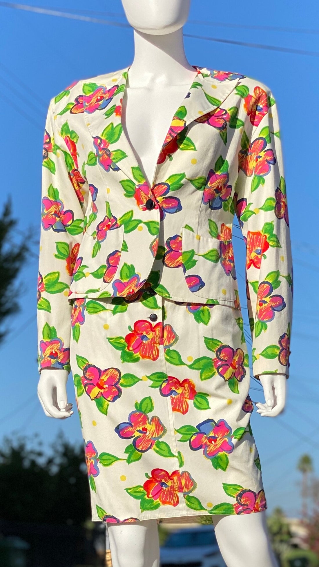 Ungaro FLoral Suit