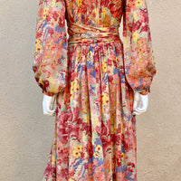 Albert Nipon Floral Dress