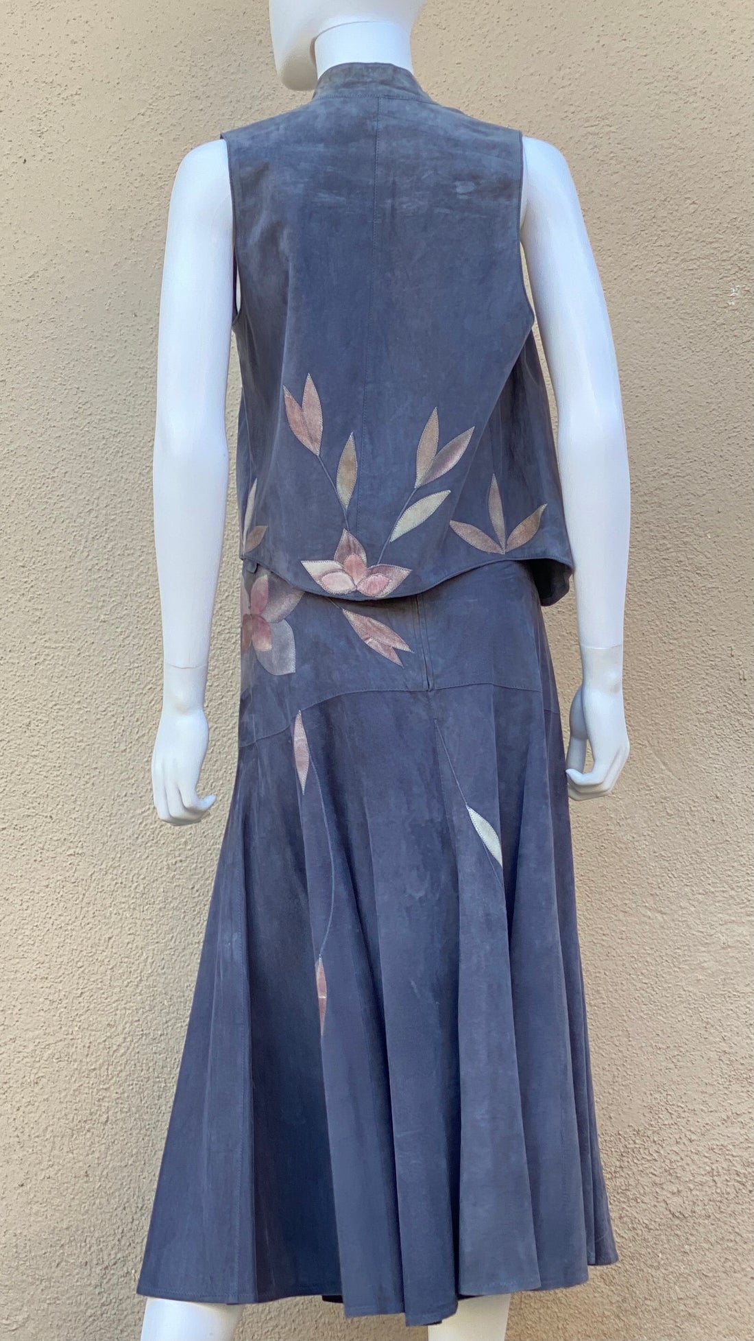 Roberto Cavalli Suede Set