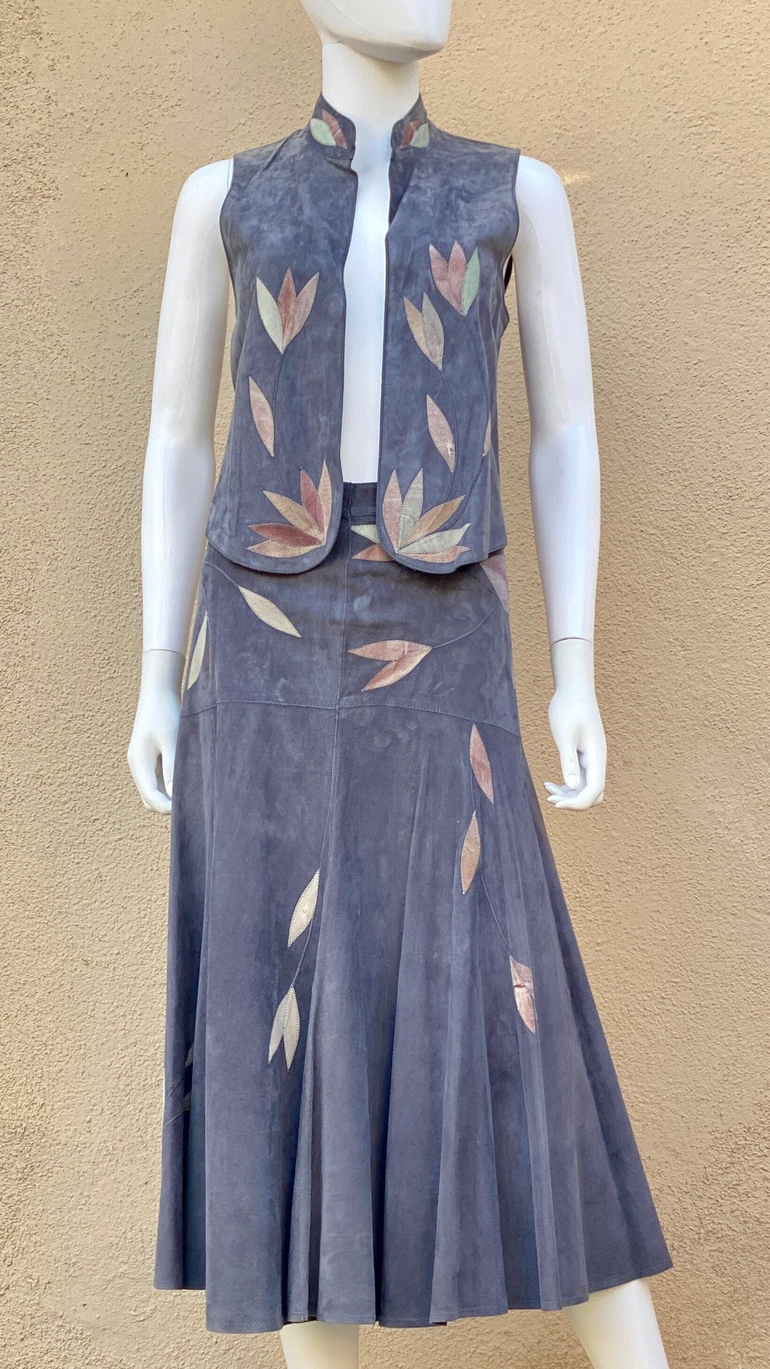 Roberto Cavalli Suede Set