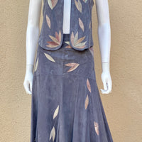 Roberto Cavalli Suede Set