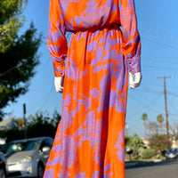 70s Anne Klein Maxi Dress