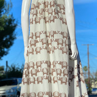 70s Elephant Dress