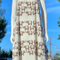 70s Elephant Dress