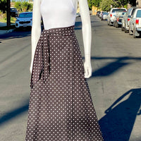 70s Anne Klein Wrap Skirt