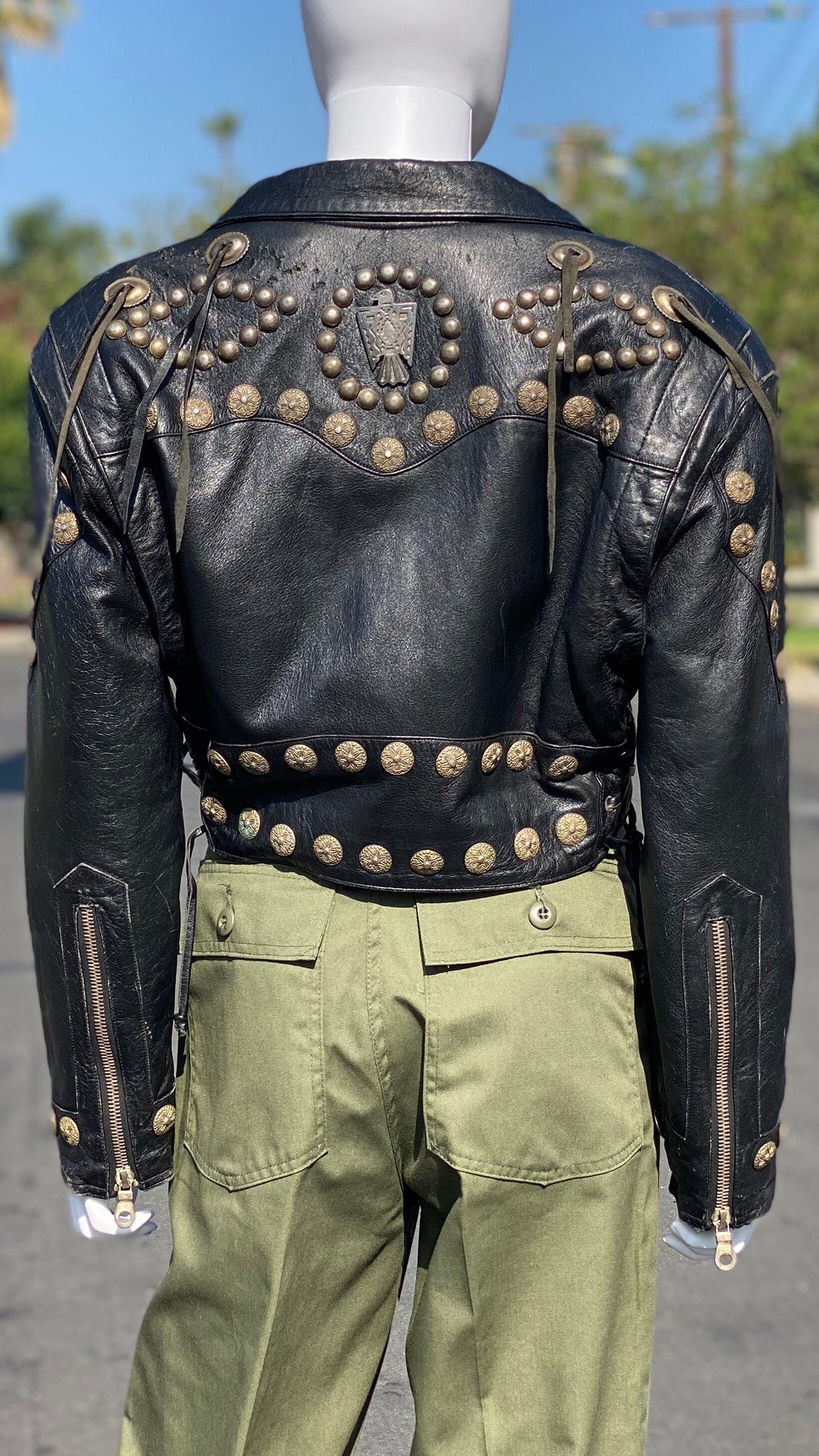 80s Jeff Hamilton Biker Jacket