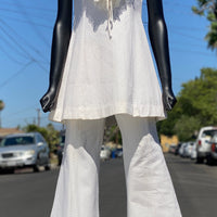 Tootique 60s/70s White Waffle Cotton Set