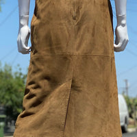 80s Ellen Tracy Suede Skirt