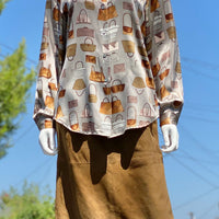 90s Ishyu Silk Blouse